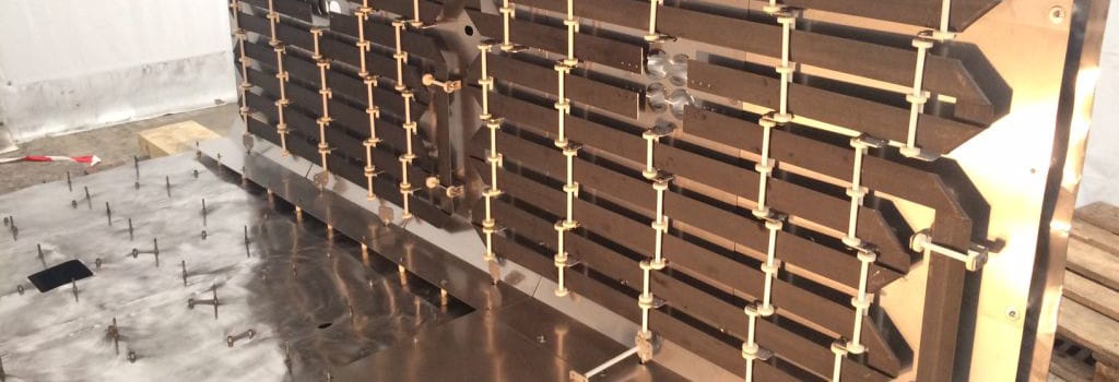 Réfection de casing inox avec résistance en nickel-chrome